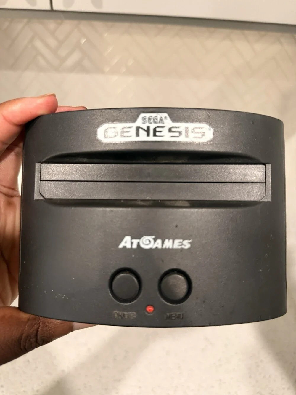 Sega Genesis 1 Console System - W/ Sonic - Black (Untested)